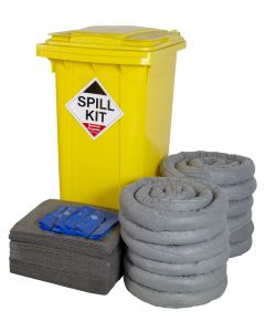 63 Gallon Spill Kit – Wheeled Bin