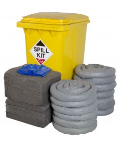 95 Gallon Spill Kit – Wheeled Bin