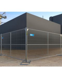 Anti-Climb Temporary Fence Panel 6ft x 12ft - Vertical & Horizontal Bars